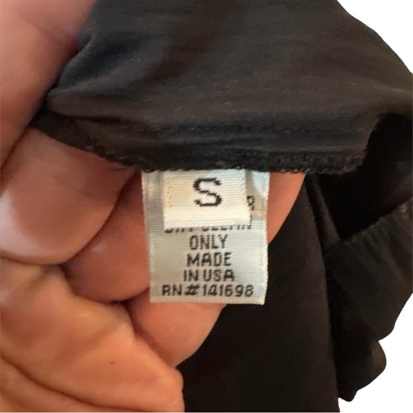 GUC - Ramy Brook Smocked Mini Dress - black size S - Picture 9 of 10